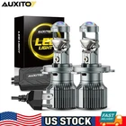 AUXITO H4 9003 LED Headlight Ultra Bright Bulbs Kit 80000LM High/Low Beam Light
