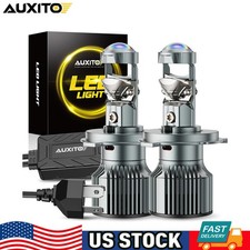 AUXITO H4 9003 LED Headlight Ultra Bright Bulbs Kit 80000LM High/Low Beam Light