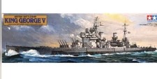 Tamiya 1/350 Scale - British King George V - Battleship - Model Kit No: 78010