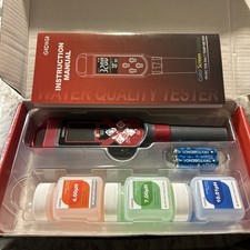 Gidigi Digital Pool Salt Tester And pH Meter Water Quality With Color Screen