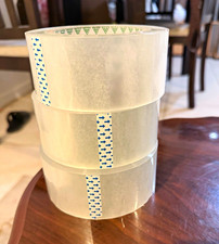 Lot of 3 Rolls Clear Carton Sealing / Packaging Tape for Packing  Sealing
