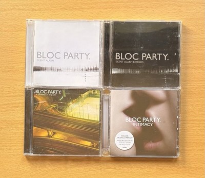 Bloc Party CDs - Silent Alarm, SA Remixed, A Weekend In The City, Intimacy Album