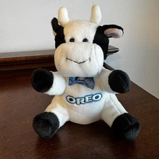 Nabisco OREO 7" Cow Black & White Plush By Parkdale Novelty