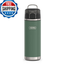 THERMOS ICON SERIES Stainless Steel Water Bottle 24oz Alpine Green Vacuum Insula