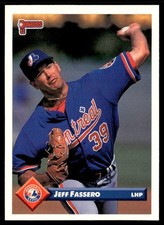 1993 Donruss Jeff Fassero Montreal Expos #642