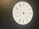 Antique Cronometro Victoria Waltham Porcelain Watch face Rare