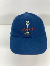 Disney Pixar Toy Story Forky Baseball Cap Hat Kids Teens Blue Logo Adjustable