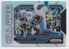 2022 Panini Prizm - All Out Silver Prizm - D'Andre Swift #AO-20