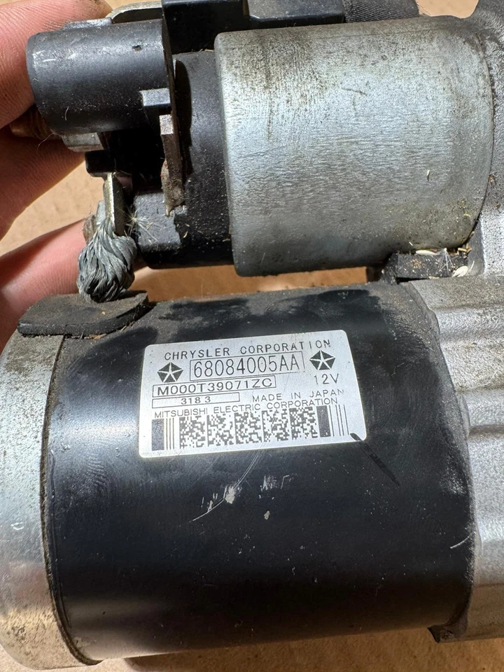 Motor De Arranque 2.4L 68084005AA para Cherokee 200 Compass 500 Renegade 2898018 Foto 3 de 3