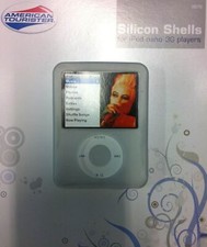 American Tourister Clear Silicone Case Cover Skin Apple iPod Nano 3rd Gen MP3