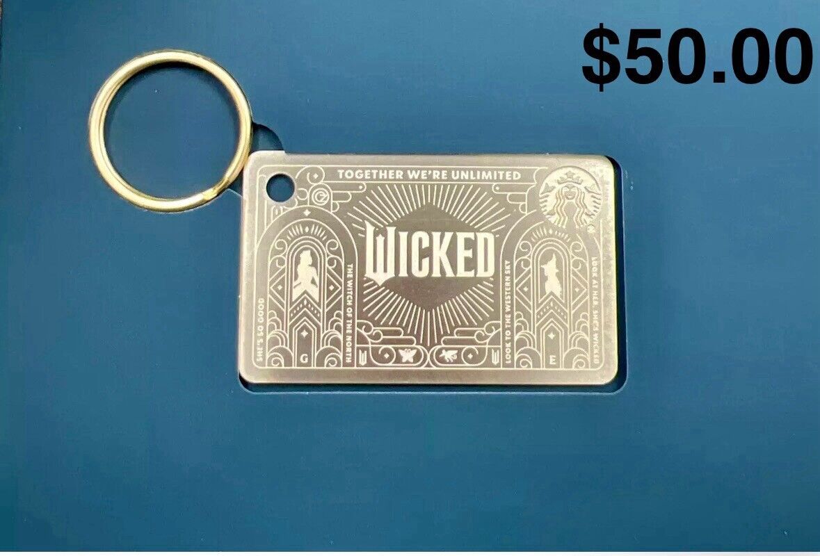 Wicked Limited Gold Starbucks Gift Card($50) | eBay Wicked Limited Gold Starbucks Gift Card($50) | eBay