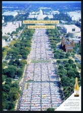 1997 NAMES Project AIDS memorial quilt photo Clos de Bois wine vintage print ad