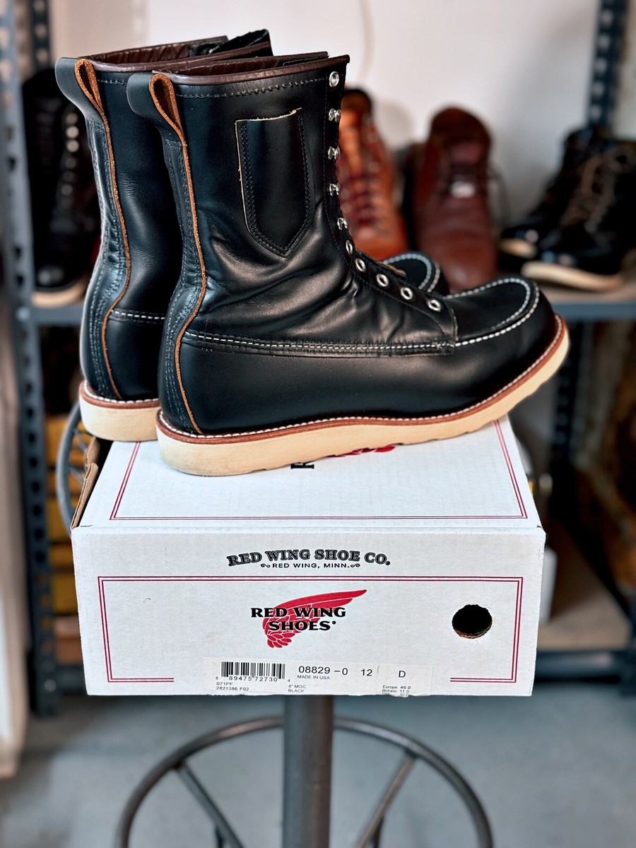 Red Wing Shoes Size 12D 8-inch Moc Toe 08829 “Billy Boot” | eBay Red Wing Shoes Size 12D 8-inch Moc Toe 08829 “Billy Boot” | eBay