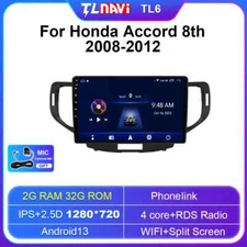 For Honda Accord 8 Euro Car Radio Multimedia Android Video Player Navigation GPS