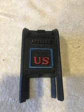 Antique Still Bank, Iron Cast US Postal Box, Air Mail, 1940's