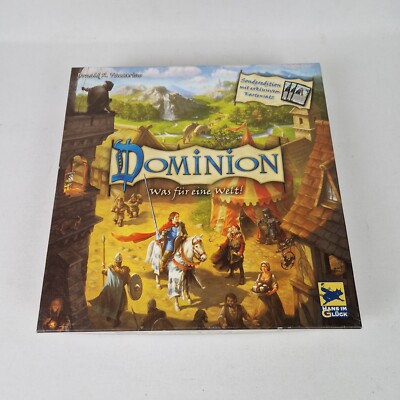 Dominion Was für eine Welt! Hans im Glück Donald X. Vaccarino Sonderedition Rar