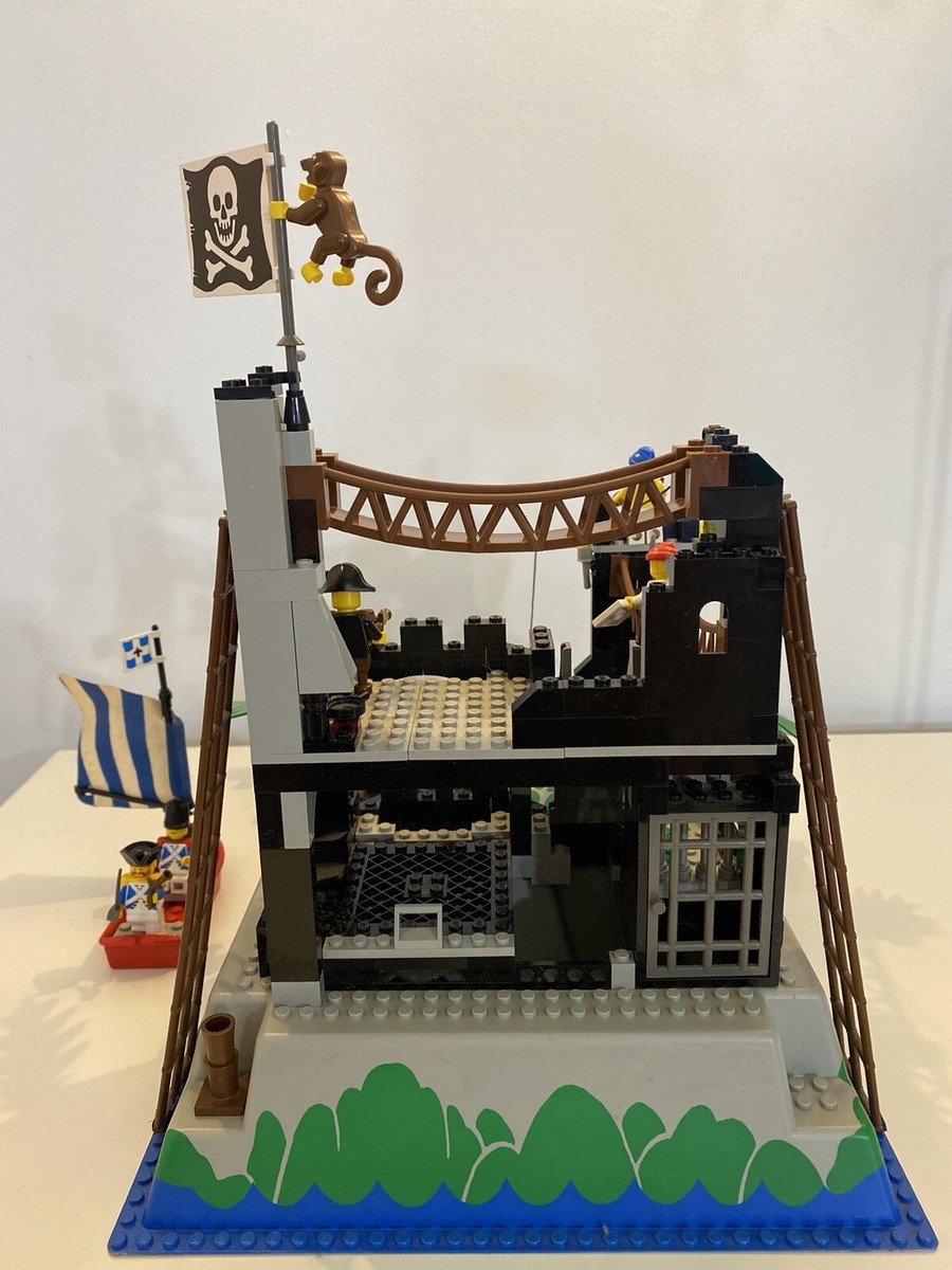 Vintage Lego Pirates 6273 Rock Island Refuge Set (1991) With