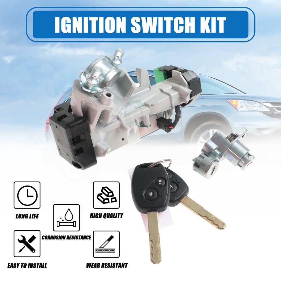 IGNITION SWITCH & DOOR LOCK CYLINDER SET WITH 2 KEYS TOYOTA CAMRY