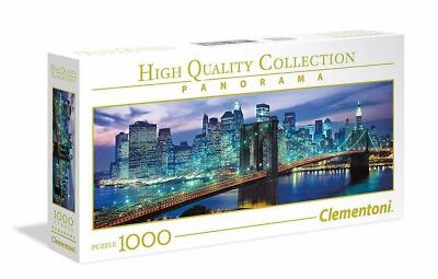 Clementoni Puzzle 1000 Teile New York Brooklyn Bridge Skyline Stadt High Quality