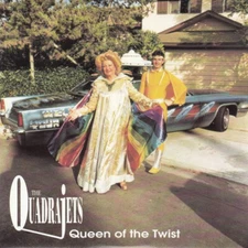 THE QUADRAJETS Queen Of The Twist 7" EP Southern Trash/Garage Punk BLACK VINYL 