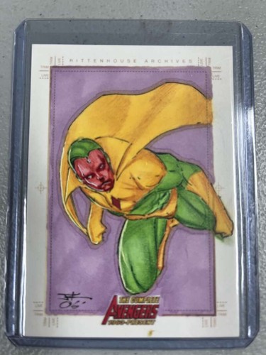 The Complete Avengers 1963-Present 2006 SketchaFEX Sketch Card Artist Jim Kyle
