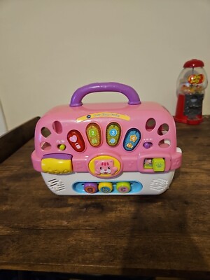 VTech Cosy Kitten Carrier Interactive Toy Pink 3417761915035 UK