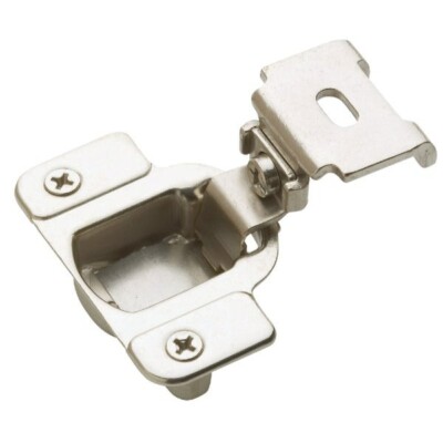 (5-2pk)-Amerock Matrix Nickel 1-1/4 In. European Self-Closing Concealed Hinge