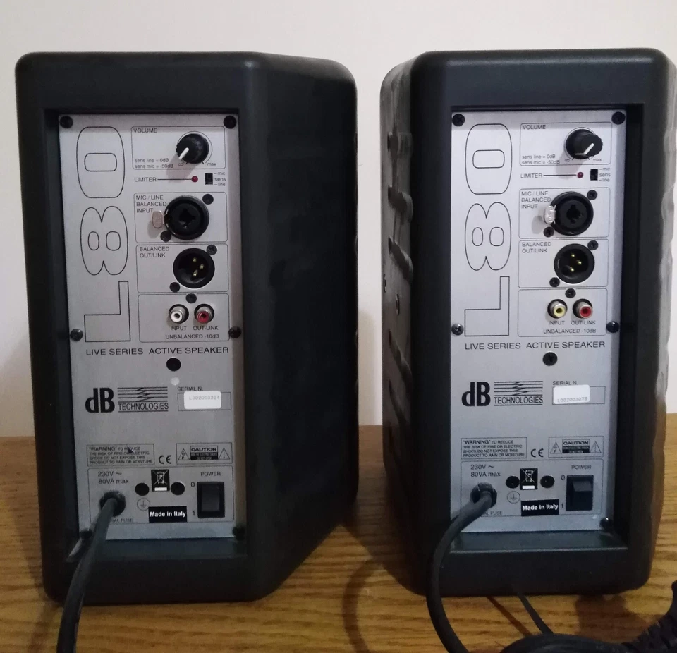 Casse Attive DB Technologies 80W - Immagine 2 di 2