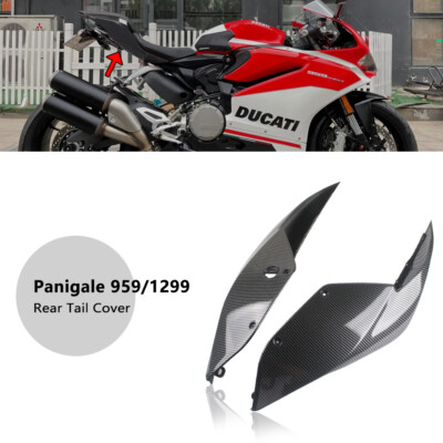 Fit For Ducati Panigale 959 1299 Carbon Rear Tail Side Seat Cover Fairing Cowl