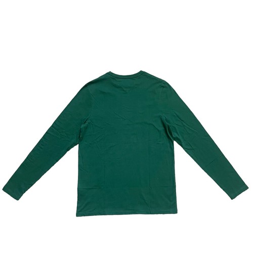 NWT Tommy Hilfiger Mens Flag Logo All Cotton Regular Fit Long Sleeve T-Shirt Tee - Picture 9 of 37