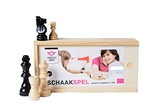 Engelhart Boite d'Echecs en Bois 32 pièces (U3U)