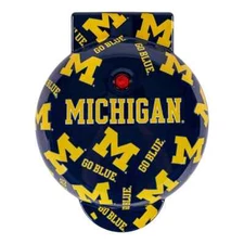 Uncanny Brands Michigan Wolverines Mini Waffle Maker