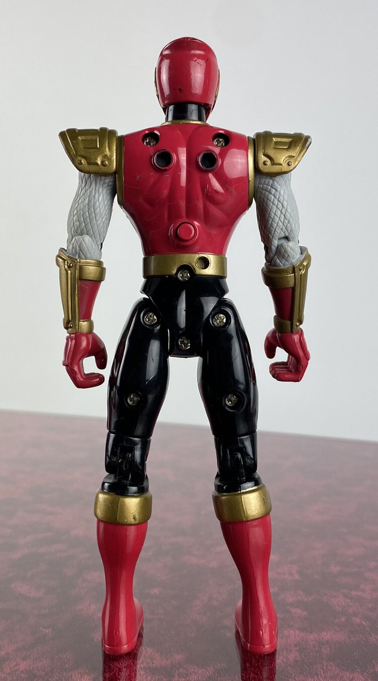 Power Rangers Crimson Thunder Ninja - Light up Flash Power Ranger ...