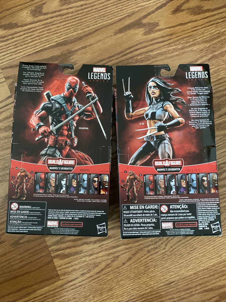 Marvel Legends X-men Deadpool and X-23 | eBay