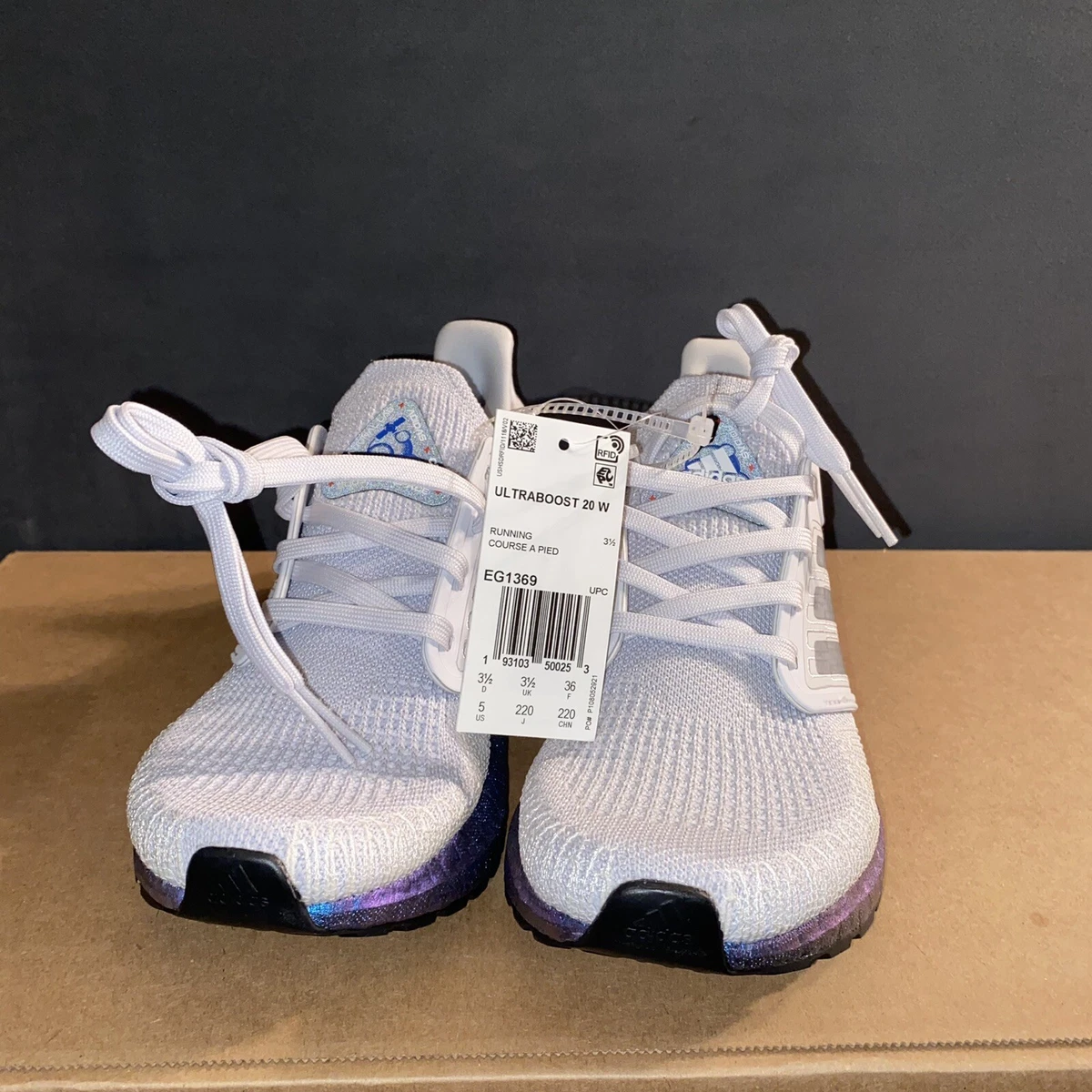 ADIDAS ULTRABOOST 20 W EG1369 US Women Size 5 Brand NEW eBay