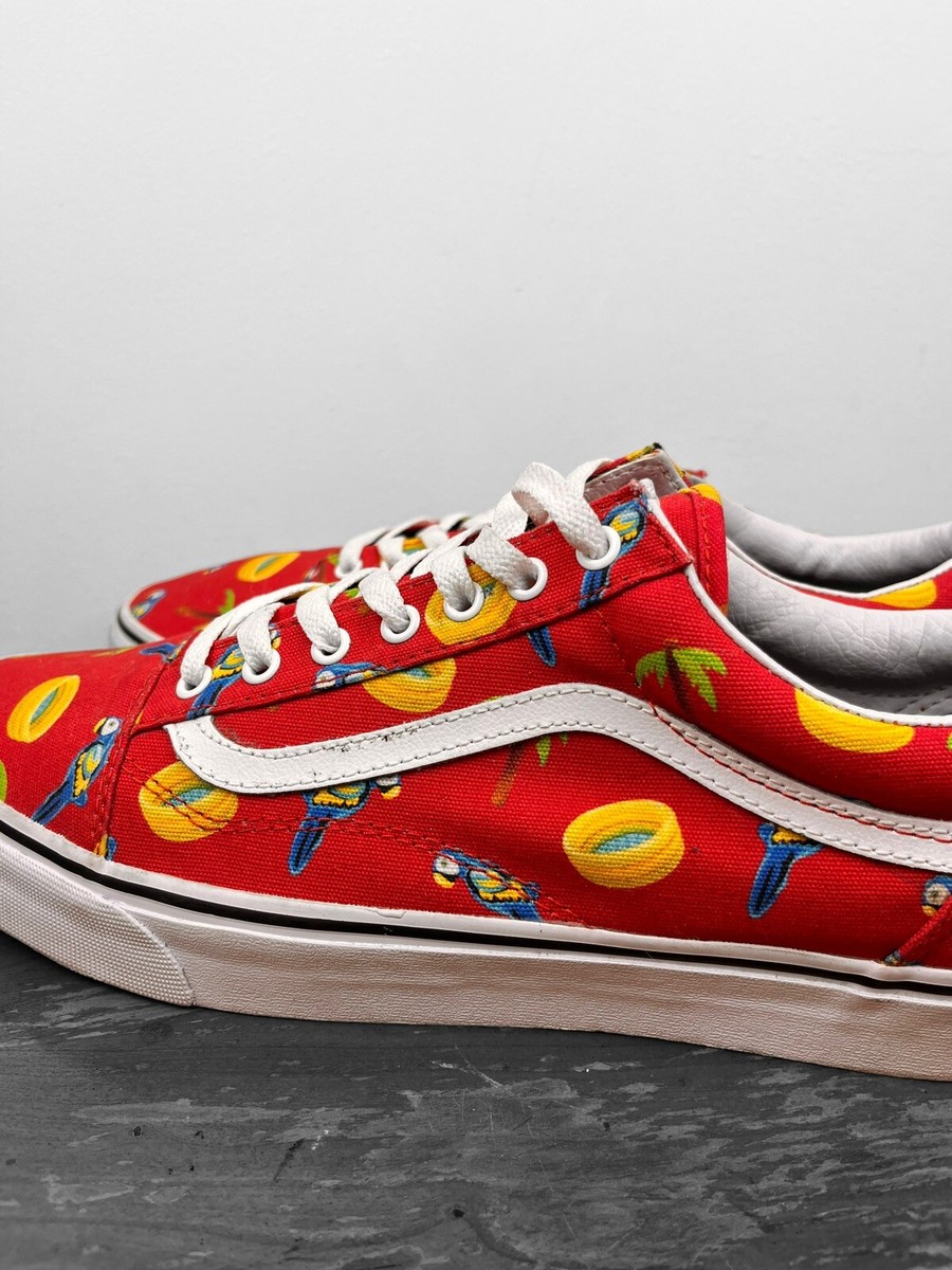 Vans Old Skool (Pool Vibes) 13 Racing Red F7 | eBay display picture 3