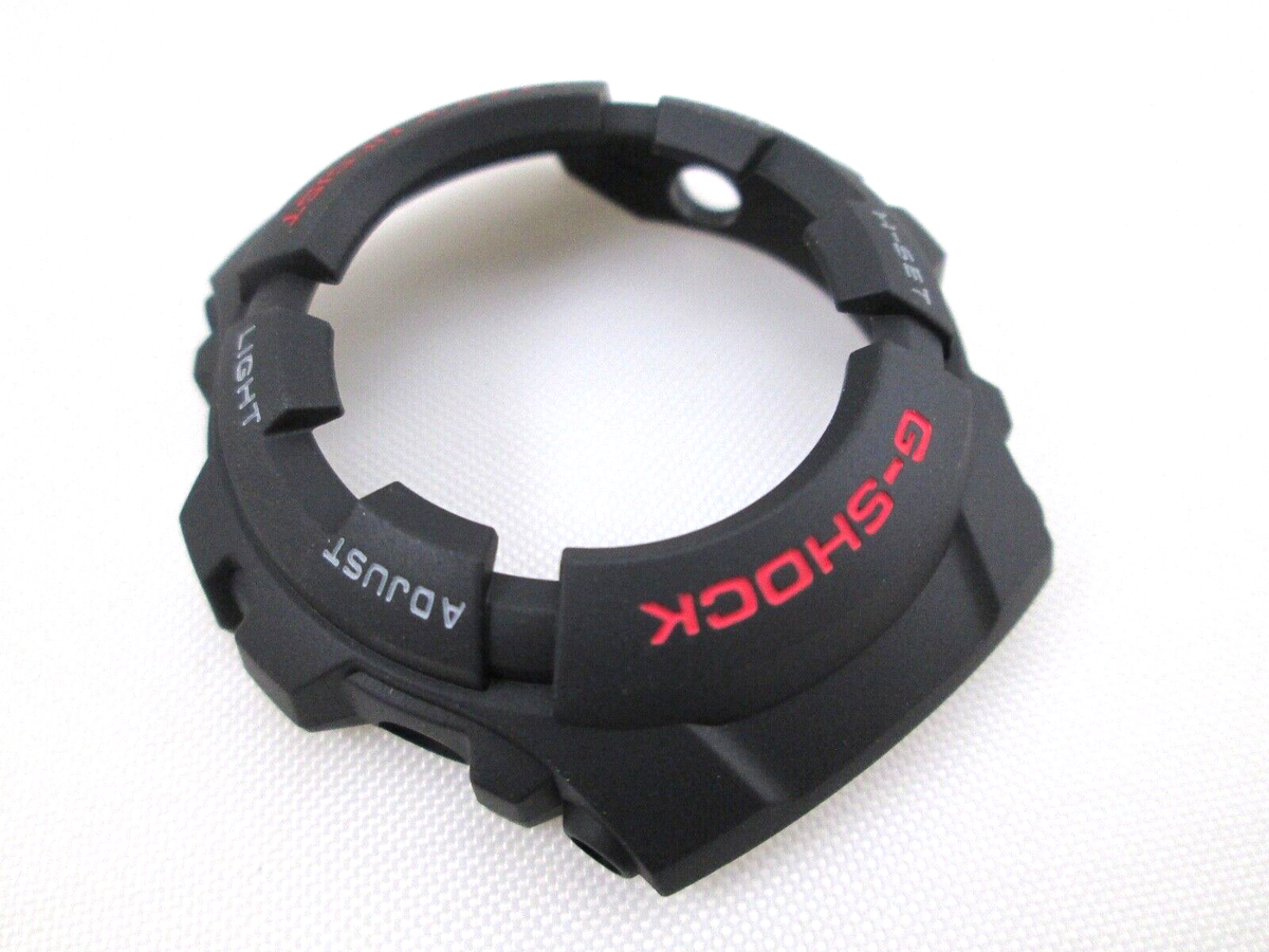 Casio G-Shock watch case cover bezel G-100 black resin 10001469