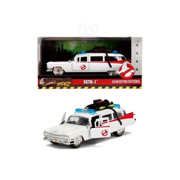 Jada Toys Ghostbusters ECTO-1 1:32 Spielzeugauto Geisterjagd Neu Ovp-image