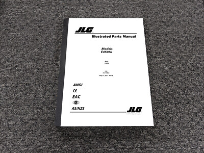 JLG E450AJ Boom Lift PVC 2101 Parts Catalog Manual 31215964
