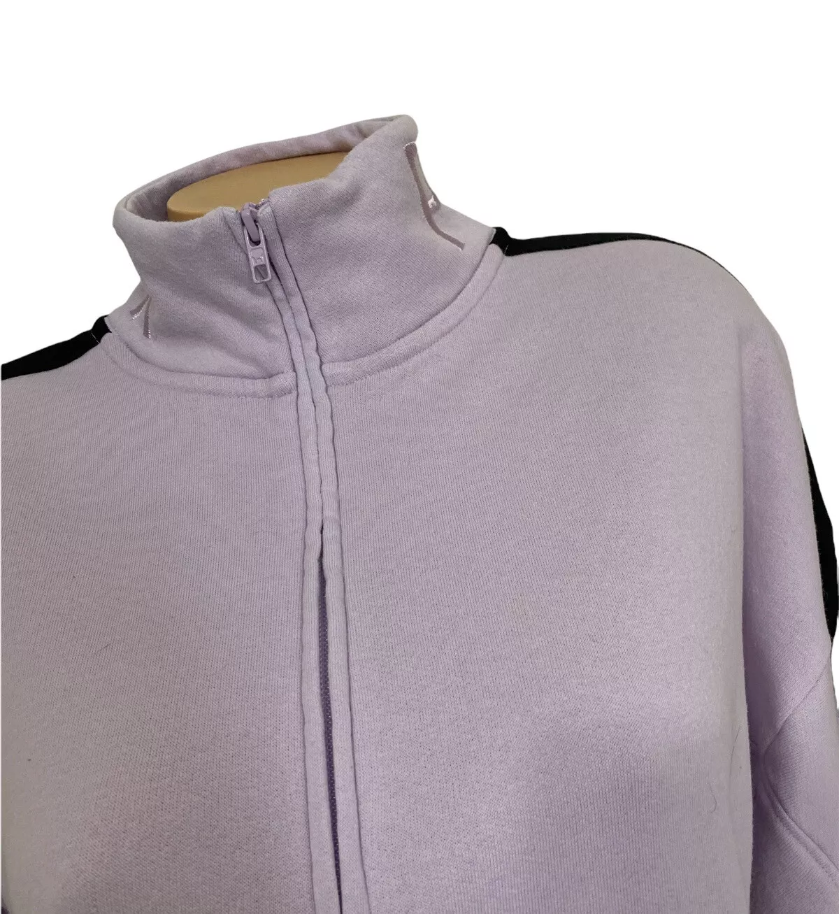 victoria-secret-vs graphic long sleeve with pockets pullover sweatshirt