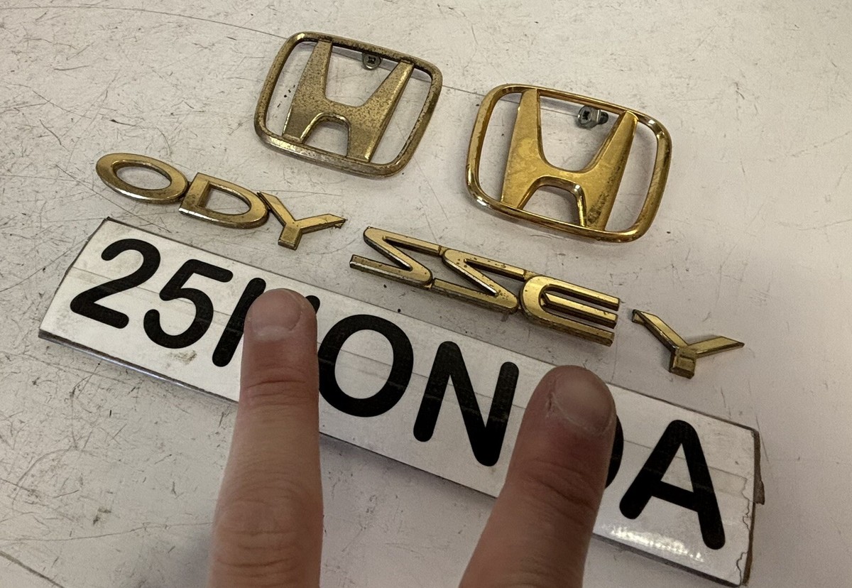 1994-1998 Honda Odyssey Optional Gold Emblem Package OEM RA1