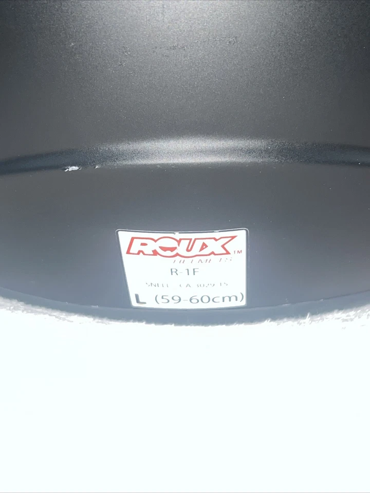 Casco de carreras Roux Foto 4 de 4