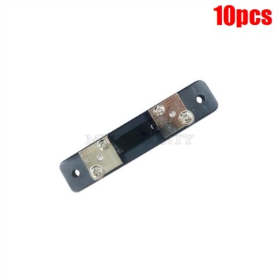 10Pcs FL-2 Dc 75Mv 10A Current Shunt Resistor For Amp Ammeter Panel Meter New iq
