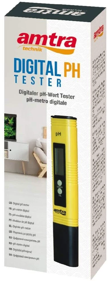 Amtra Digital Ph Testeur Atc Numérique Ph-Mètre Détermination Valeur Du Aquarium - Photo 2/2