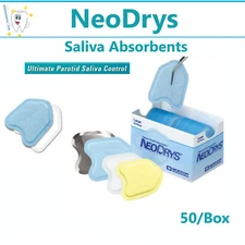 Dental NeoDrys Saliva Absorbents Large, Blue, DYL / Small, Yellow, DYS Microcopy