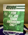 GI JOE TEAM MEMBERS ONLY FIGURE VEHICLE INSERT PAMPHLET BROCHURE 1984 G.I. JOE