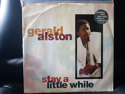 Gerald Alston    Stay A Little While (ZT43086) 1989 (12'' Single)