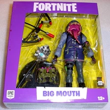 2020 MCFARLANE TOYS FORTNITE 7" BIG MOUTH Action Figure (NEW)