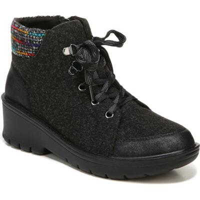 Bzees Womens Brooklyn Zipper  Booties Shoes BHFO 6292