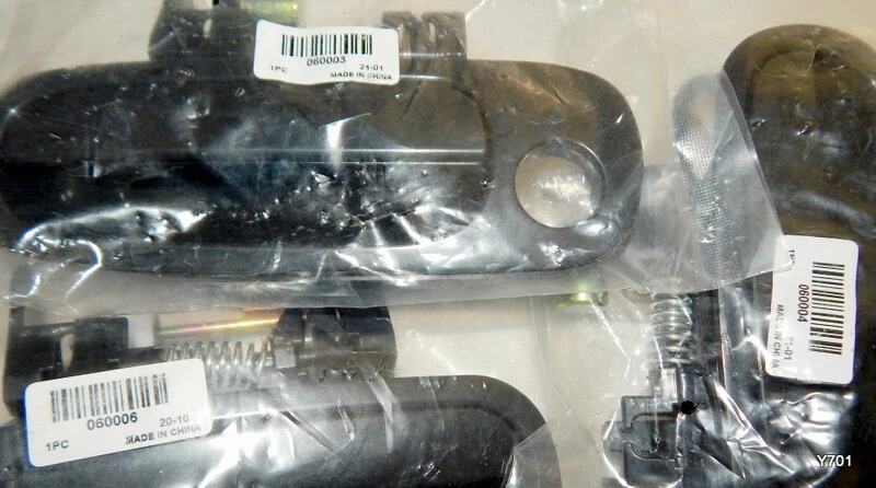 Juego de 3 manijas exteriores para Toyota Camry SV30 1994 4S-FE delantero derecho trasero derecho Foto 2 de 4